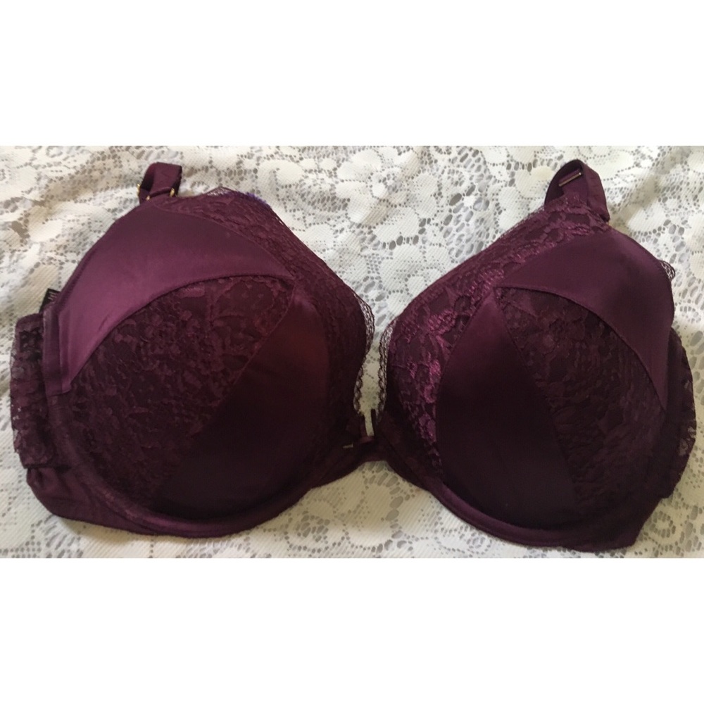 Plum Push-Up Bra